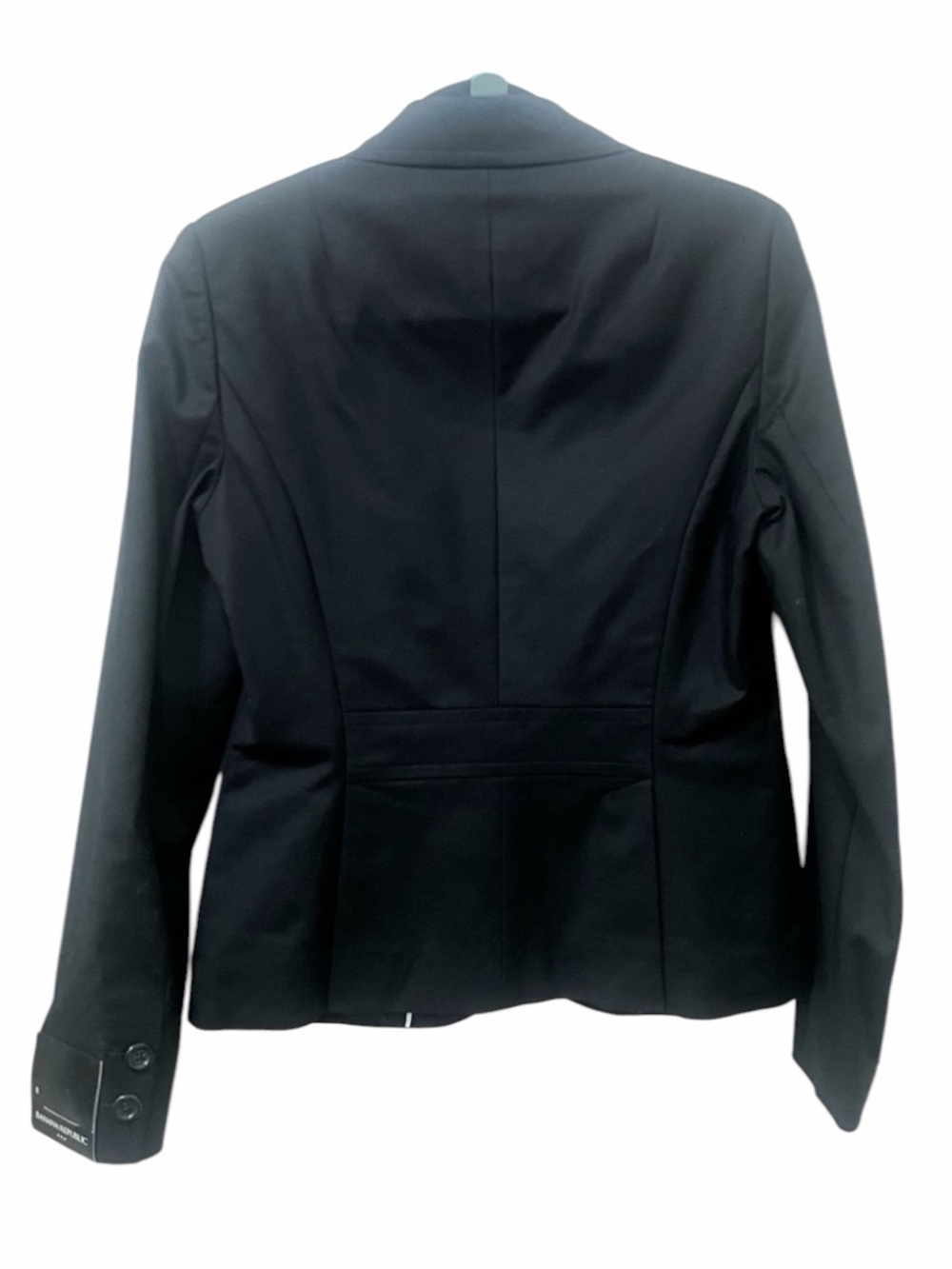 New Banana Republic Sleek Sculpted Blazer Black Women's Size Small - Picture 6 of 7